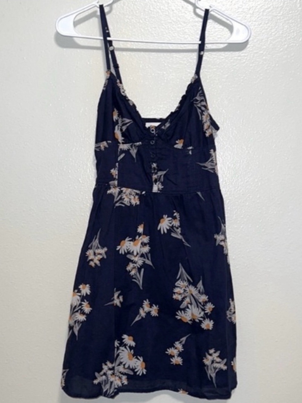 Forever 21 Floral Sundress with White Daisies